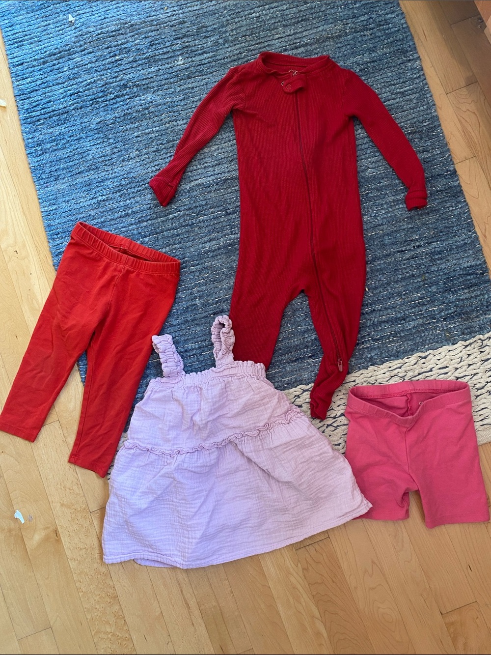 LOT of 4 red/pink 18m girls clothes